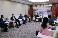 黑龙江省驻深办主任陈士军到访笔克集团，助郊