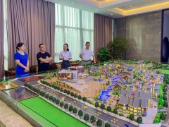 笔克集团董事局主席符奕斌考察醴陵市优质文旅项目，市委书记胡湘之陪同